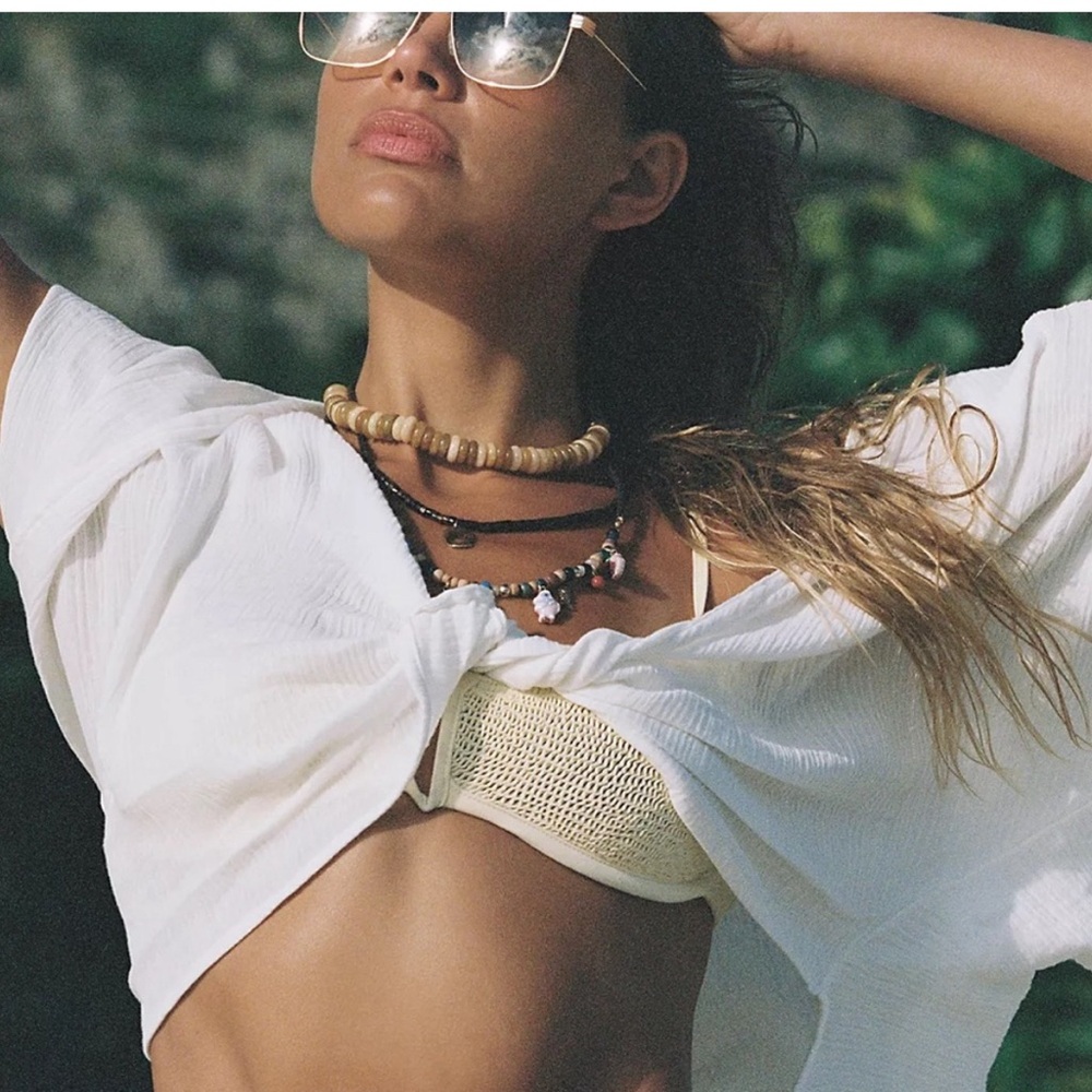 Free People Gorgeous Long Island Oversized Sunglasses ❤️NWOT - Picture 7 of 7